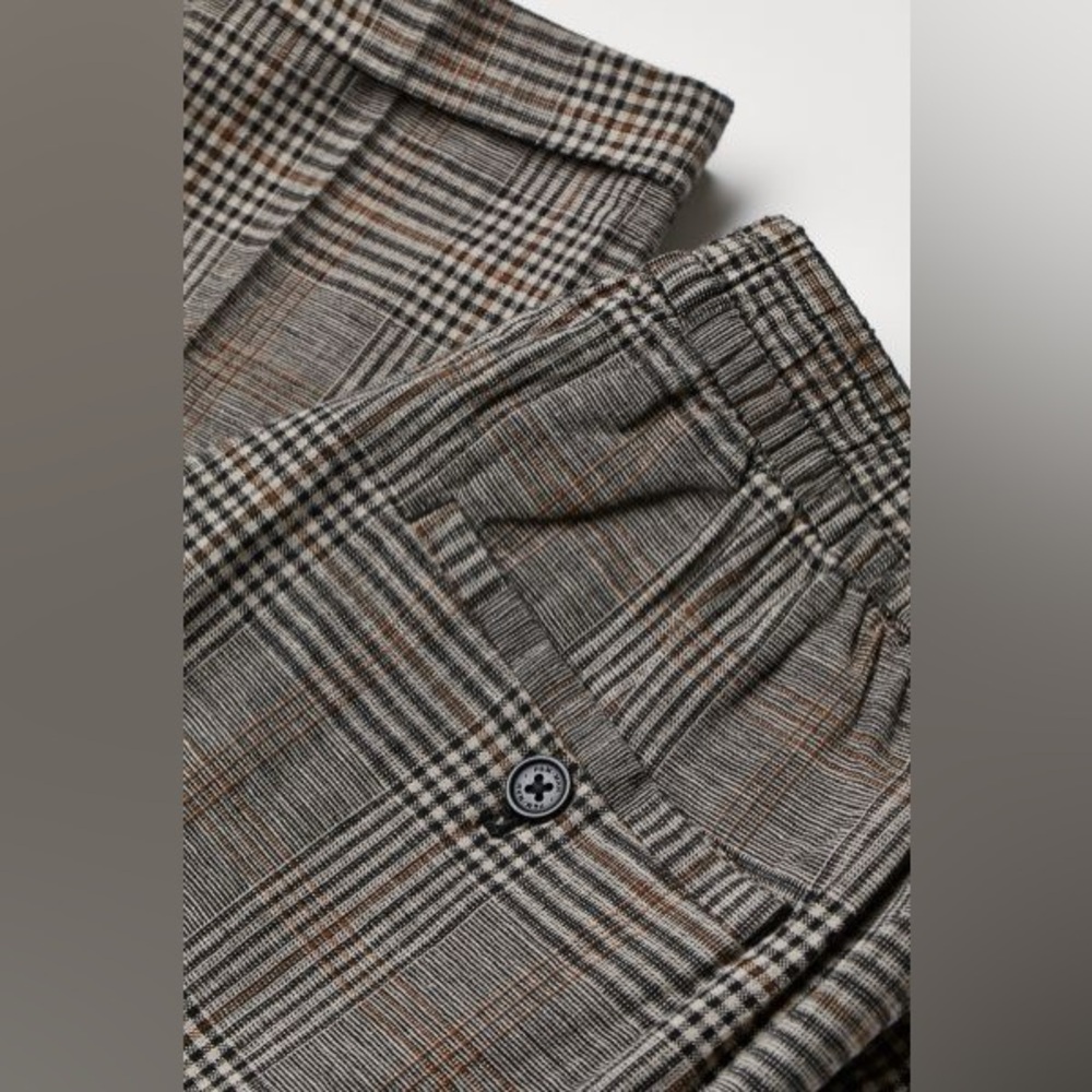H&M Plaid Women’s Trousers Pants Size 32